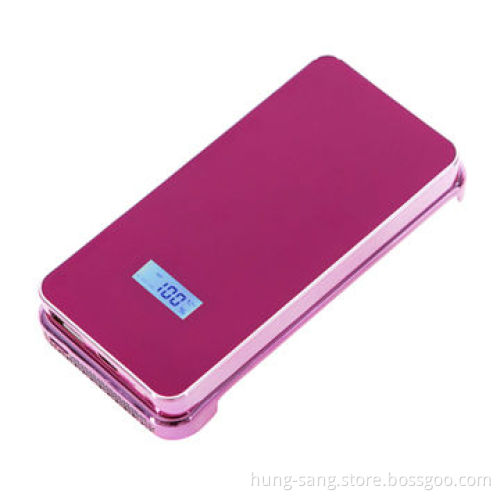 Wireless Power Bank for iPhone 4/4s/5/5s/5c, Wireless Charging, Portable, Gold Plating, LCD Display